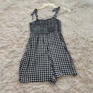 Gingham romper from Urban outfitters
